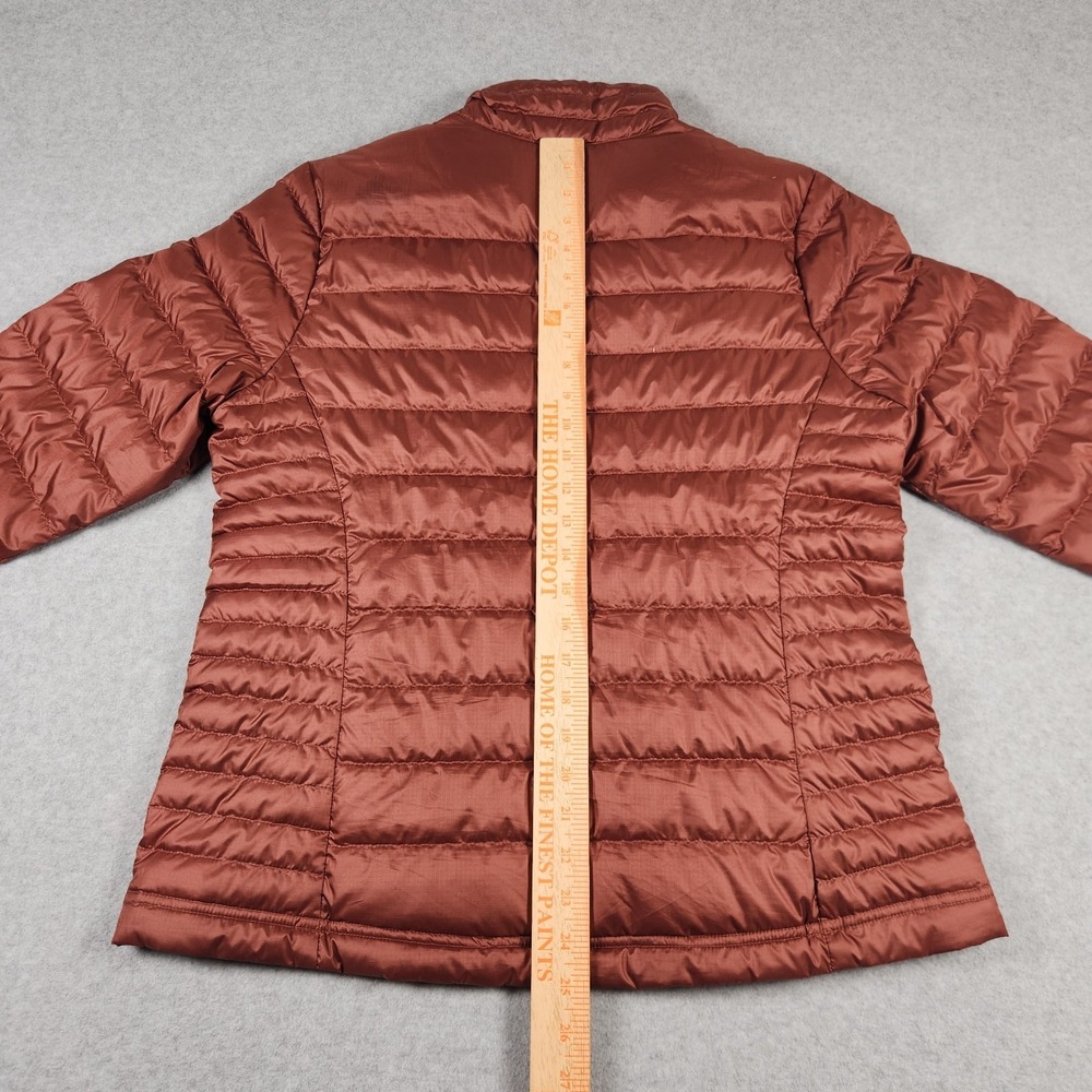 Quince Puffer Jacket Size Medium Brown Lightweight Goose Down Packable - Picture 7 of 12